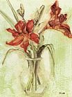 Cheri Blum Vase of Day Lilies I painting